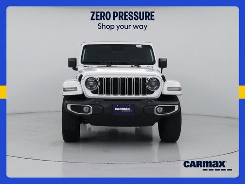 White 2024 Jeep Wrangler 4xe Sahara