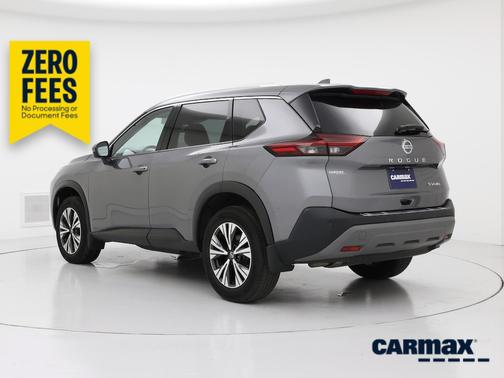 Gray 2021 Nissan Rogue SV