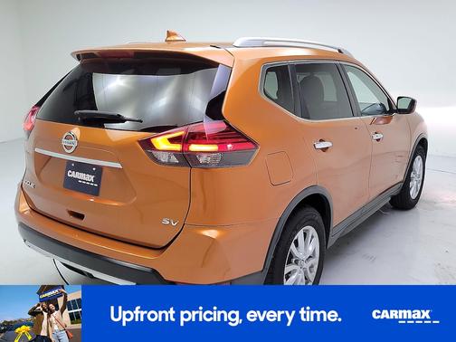 Orange 2017 Nissan Rogue SV