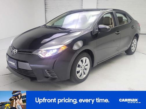 Black 2016 Toyota Corolla LE