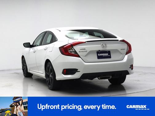 White 2020 Honda Civic Sport