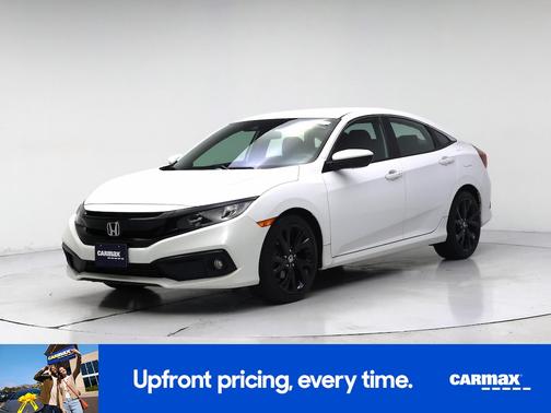 White 2020 Honda Civic Sport
