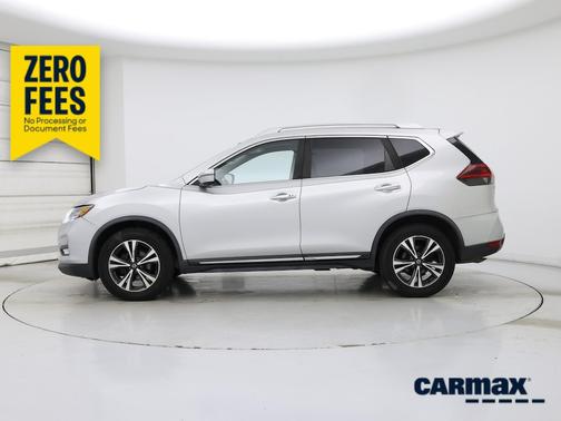 Silver 2018 Nissan Rogue SL