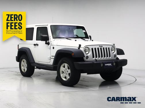 White 2014 Jeep Wrangler Sport