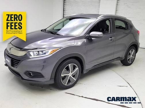 Gray 2022 Honda HR-V EX