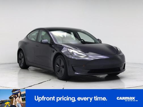 Gray 2021 Tesla Model 3 Long Range