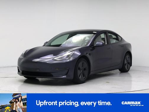 Gray 2021 Tesla Model 3 Long Range