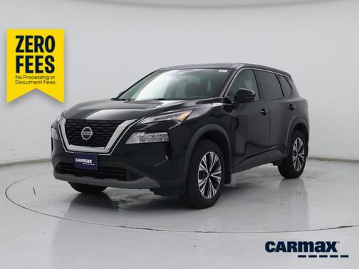 Black 2021 Nissan Rogue SV