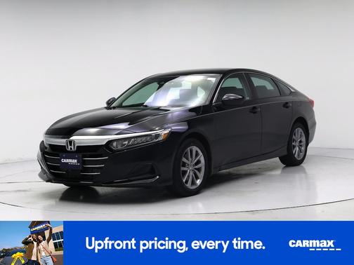 Black 2021 Honda Accord LX