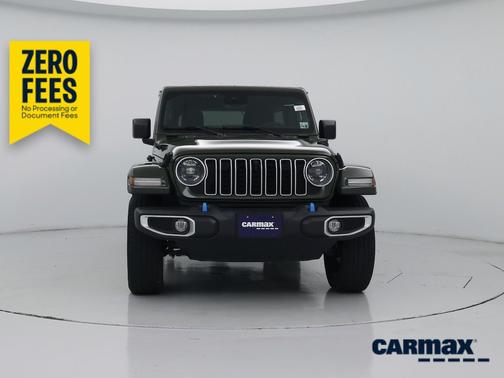 Green 2024 Jeep Wrangler 4xe Sahara