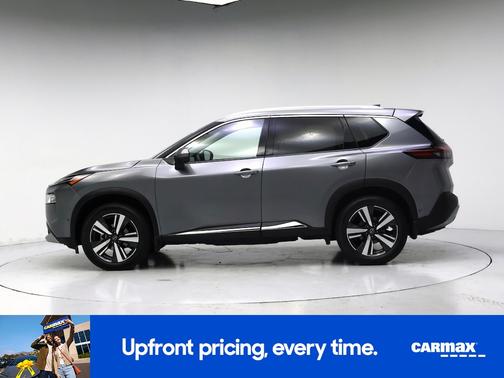 Gray 2023 Nissan Rogue Platinum