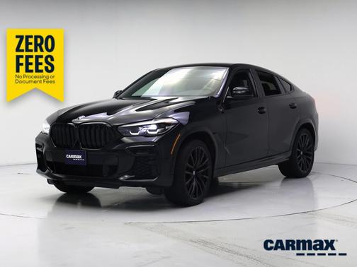 Black 2022 BMW X6 xDrive40i