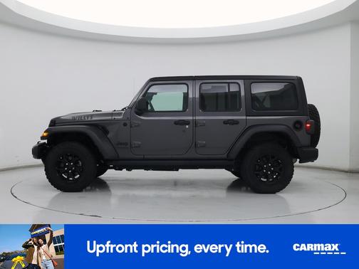 Gray 2022 Jeep Wrangler Unlimited Willys Sport