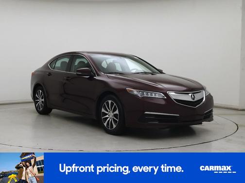 Burgundy 2016 Acura TLX