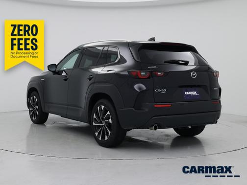 Black 2025 Mazda CX-50 Hybrid Premium Plus
