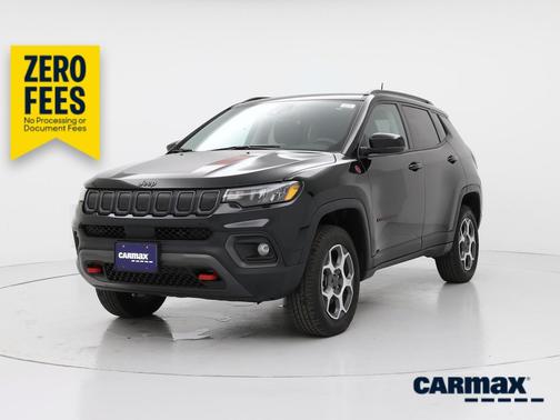 Black 2022 Jeep Compass Trailhawk