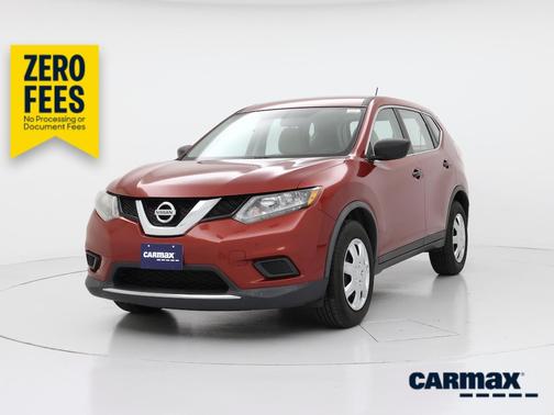 Red 2016 Nissan Rogue S