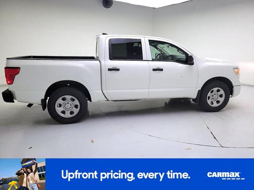 White 2022 Nissan Titan S