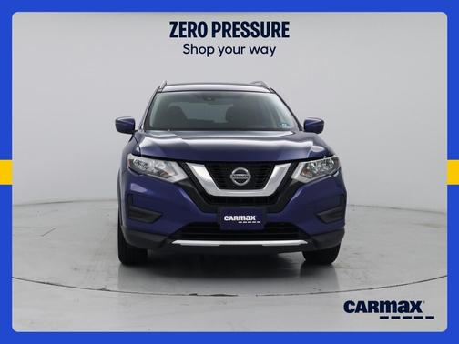 Blue 2020 Nissan Rogue SV