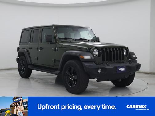 Green 2022 Jeep Wrangler Unlimited Sport Altitude