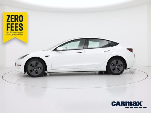 White 2023 Tesla Model 3