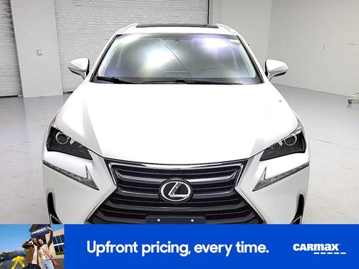White 2017 Lexus NX 200t