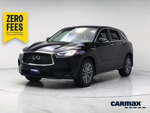 Black 2024 INFINITI QX50 Pure