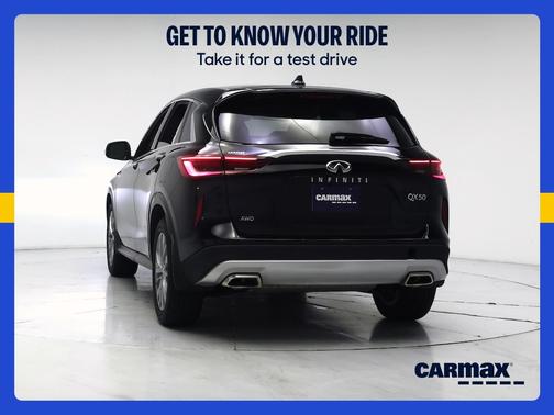 Black 2024 INFINITI QX50 Pure