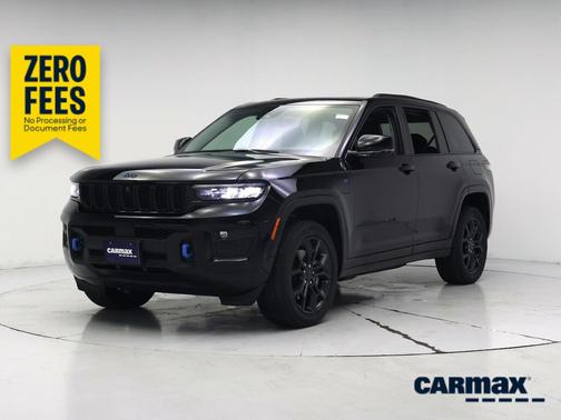 Black 2023 Jeep Grand Cherokee 4xe 30th Anniversary
