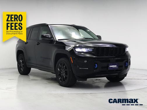 Black 2023 Jeep Grand Cherokee 4xe 30th Anniversary