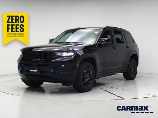 Black 2023 Jeep Grand Cherokee 4xe 30th Anniversary