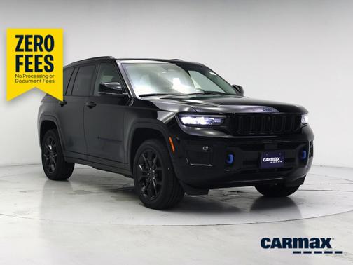 Black 2023 Jeep Grand Cherokee 4xe 30th Anniversary