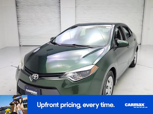 Green 2015 Toyota Corolla LE Eco