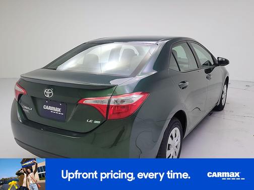 Green 2015 Toyota Corolla LE Eco