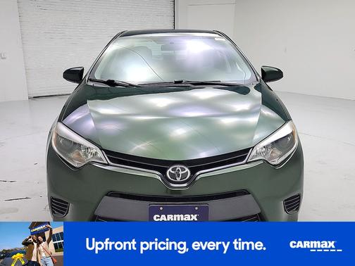 Green 2015 Toyota Corolla LE Eco