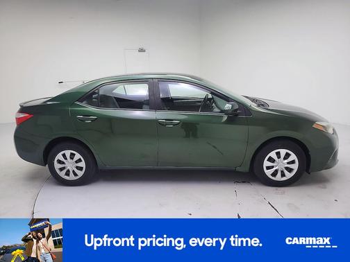 Green 2015 Toyota Corolla LE Eco