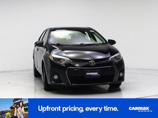 Black 2015 Toyota Corolla LE