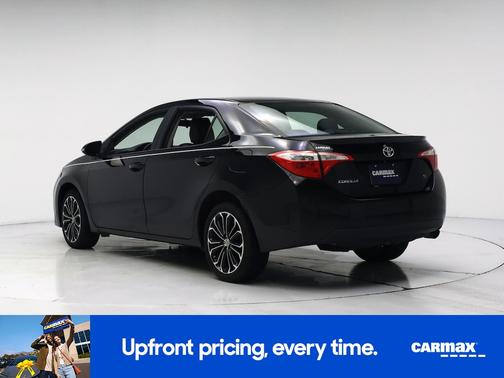 Black 2015 Toyota Corolla LE