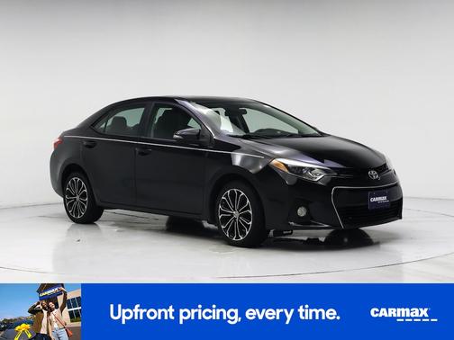 Black 2015 Toyota Corolla LE