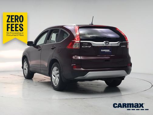 Burgundy 2016 Honda CR-V EX-L