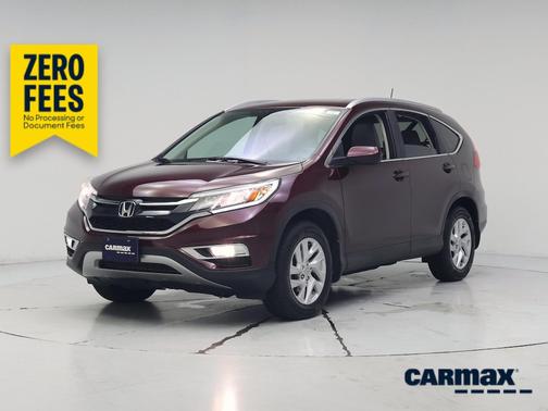 Burgundy 2016 Honda CR-V EX-L