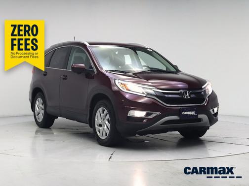 Burgundy 2016 Honda CR-V EX-L