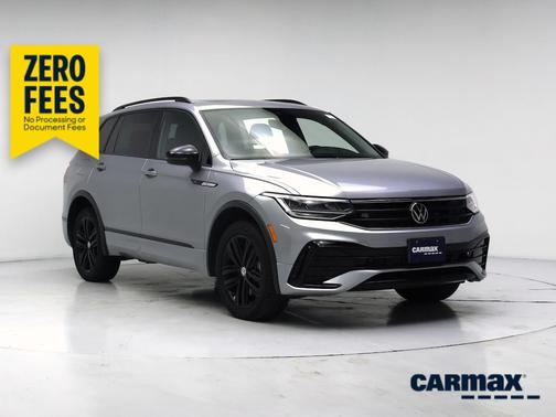 Silver 2022 Volkswagen Tiguan SE R-Line Black