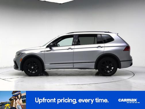 Silver 2022 Volkswagen Tiguan SE R-Line Black