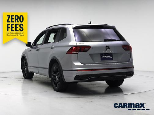 Silver 2022 Volkswagen Tiguan SE R-Line Black