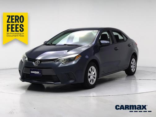 Blue 2015 Toyota Corolla LE Eco