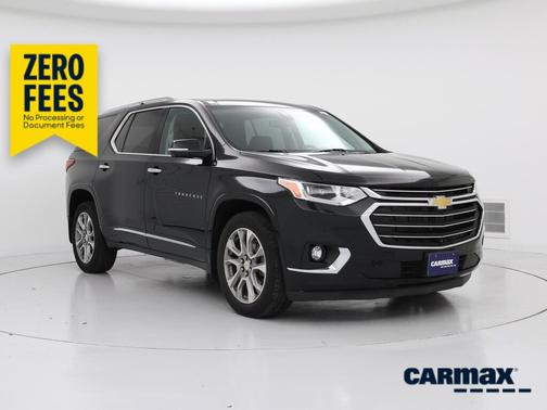 Black 2020 Chevrolet Traverse Premier