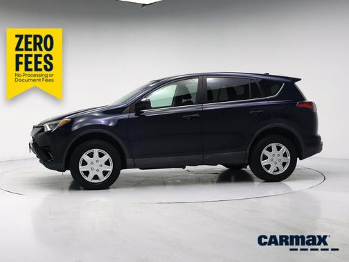 Blue 2018 Toyota RAV4 LE