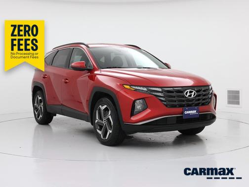 Red 2023 Hyundai TUCSON SEL