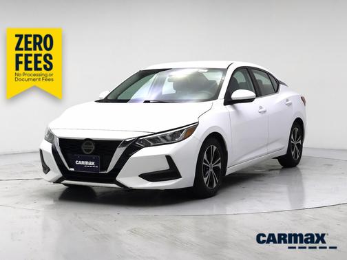 White 2020 Nissan Sentra SV